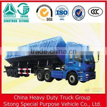 Chinese Factory 2016 New 80T Side Dump Semi Trailer Online Shopping photo-4