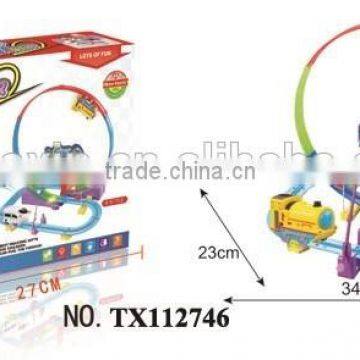 Electric Kids Roller Coaster Toy With Light, cy Promotion photo-3