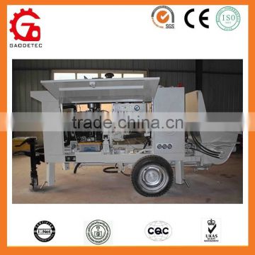 multi-function 7000L per hour output small concrete pump for sale