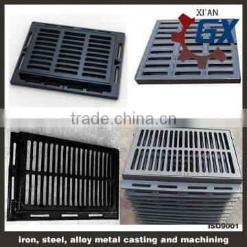 asphalt painted BS EN124 screen door grate