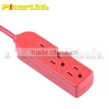 H50223 8 FOOT CORD 3 OUTLETS UL Listed POWER STRAIP