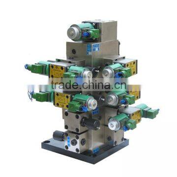 hydraulic presser valves block manifold