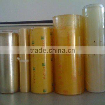 PVC cling films for food wrapping