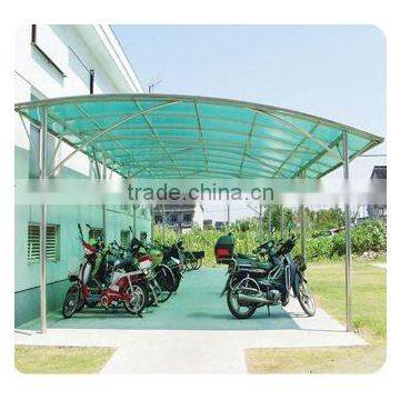 Good Transparency Prefabricated Car Shed/canopy/carport photo-4