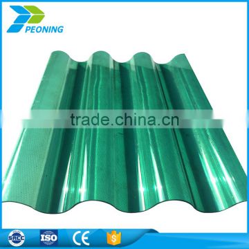 Hot sale factory directly large pc transparent corrugated plastic roofing sheets