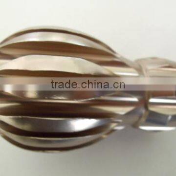 Home Decoration Tail End Cap of Aluminum Curtain Rod photo-2