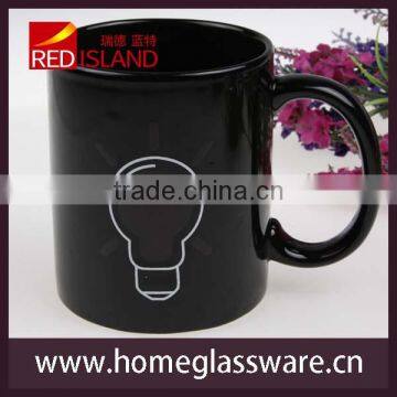 unique design 11oz ceramic coffee mug