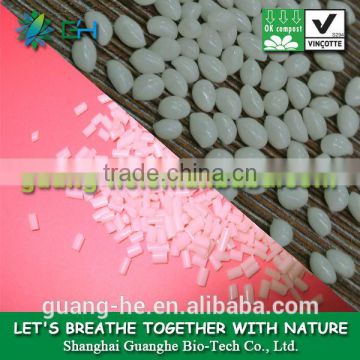 100% eco-friendly plastic material polylactide pla pellet GH401 for injection molding