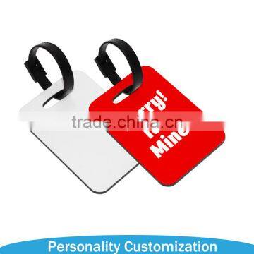 Fashionable Sublimation Luggage Tag