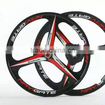 26inch Lightest Strongest Magnesium Alloy Bike Wheel /fixed Gear Type Hub Bike Wheel With Lithium Battery photo-5