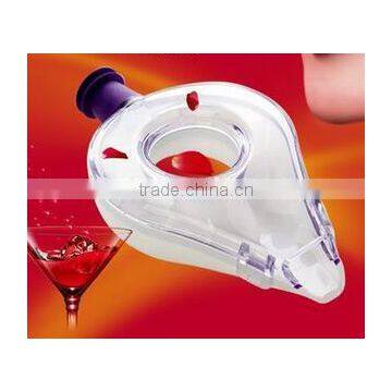CY053 Plastic Wine Pourer Bottle Wine Decanter Wine Pour Filter Home Bar Essential Equipment photo-2