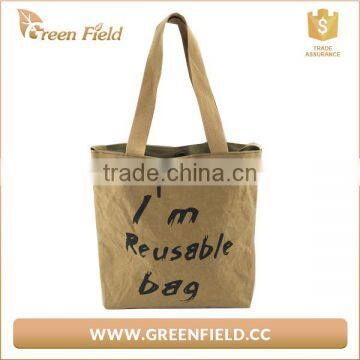 Kraft paper bag material paper shopping bag