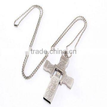 Newest Metal Cross Design OTG USB Usb Flash Drive for IPhone Otg Pen Drive for IOS photo-2