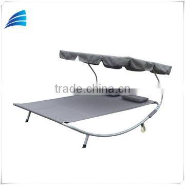 Outdoor Double Hammock Bed with Steel Stand