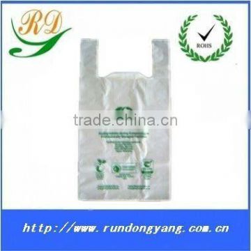 biodegradable plastic garbage bag on roll