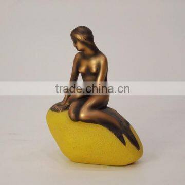 Polystone Resin Denmark the Little Mermaid Replica Model photo-3
