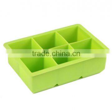 Tovolo King Giant Square Ice Cube Tray Mould Maker Red Silicone Freeze Drink photo-4