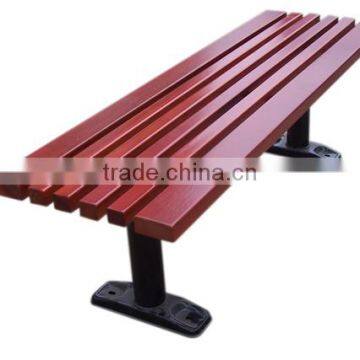Backless Wooden Garden Bench For Sale photo-6