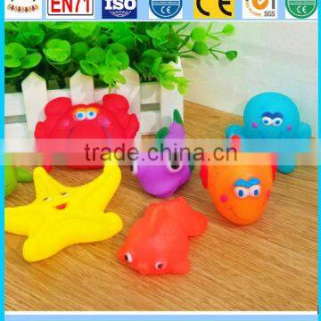 eco-friendly pvc bath toy, edible pvc baby bath toys, non-toxic plastic shower toys