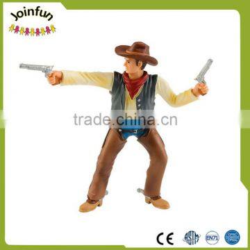 custom made Figurine plastique Collection vintage Cavalier Cowboy figurine