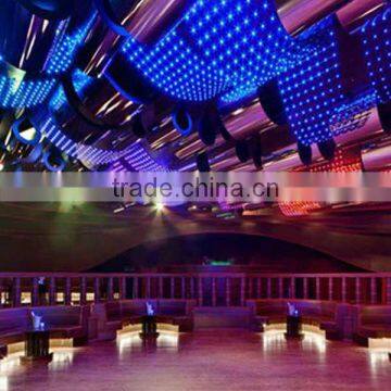 Flexible Indoor Led Curtain Xxx China Sexy Led Video Wall Display P10 P16 photo-3