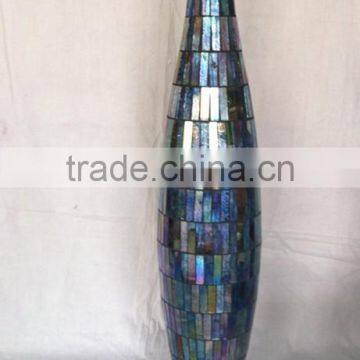 Table Decoration New Design Mosaic Bulk Glass Vases photo-3