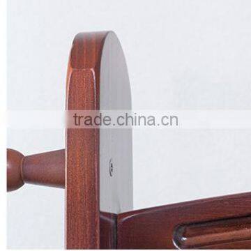 Portable Wooden Clothes Hanger Simple Wooden Coat Rack photo-3