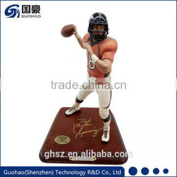 Custom American Football modern player staue polyresin