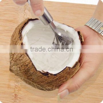 cheap stainless steel coconut grater metal shredder coconut shredder spiral slicer