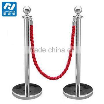 Hot Sale Crowd Control Stanchions/Rope Pole Queue Barrier Railing Stand