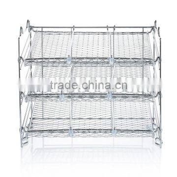 Metal Cutomized Colour Storage Rack Display From China photo-2