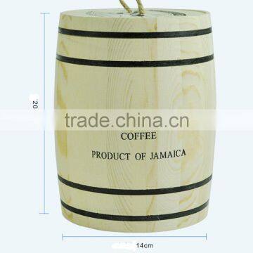 Small Recycle Wooden Small Keg for Coffee Bean photo-3