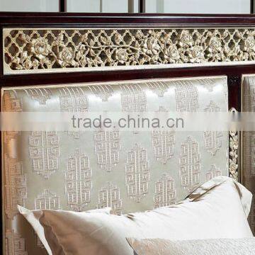 BISINI New Classic Gold Foil Carving Bed photo-3