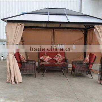 Hot Sell Alum. Polycarbonate Gazebo Outdoor Gazebo