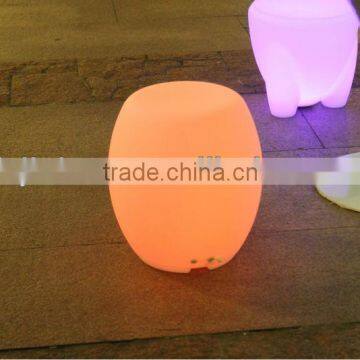 colorful waterproof rechargeable LED stool light ES004