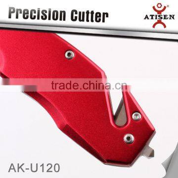 NEW Retractable Folding Utility Knife Box Cutter Blade Safety Side Lock photo-3