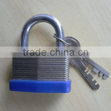 50mm/60mm Keyed Different or Keyed Alike Solid Aluminium Laminated Padlock With Hardened Chrome-plated Steel Shackle photo-5
