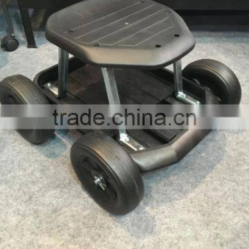 Garden Work Seat Cart With Plastic Storage Tray TC4501P photo-3