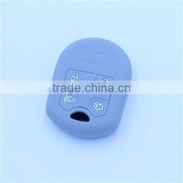 Silicone Rubber Key Shell, Key Cover for Ford 4 Buttons in Stcok, Many Color photo-4
