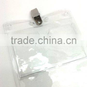 4"*8" ID Badge Holder With Metal Clip, Name Tag Holder, ID Card Holder With Clip photo-3