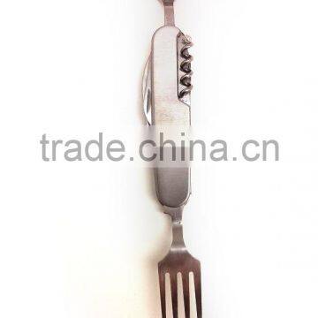 High Quality Stainless Steel Fork and Spoon Tool Set, 6 in 1 Fork and Spool Set photo-6