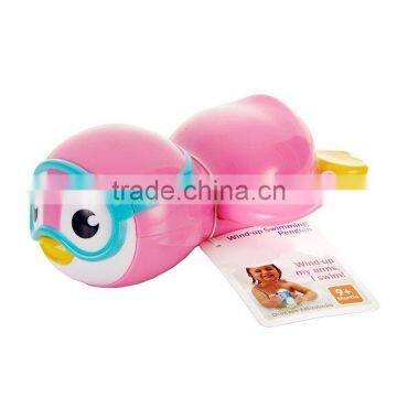 2015 New Hot Lovely Cute Wind Up Swimming Penguin Baby Bath Toy From Dongguan ICTI Manufacturer photo-2
