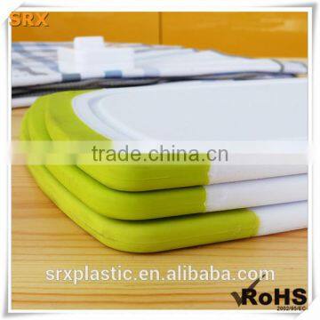 4PCS Non-Slip Plastic Cutting Board Set Plastic Chopping Board With Stand/custom Plastic Chooping Board Shenzhen Manufacturer photo-3