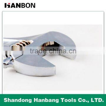Chrome Plated Adjustable Wrench With All Wrench Sizes photo-4