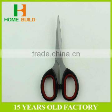 Factory price HB-S6010 kitchen scissors New Design Soft Handle Stainless steel meat cutting scissors