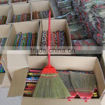 High Quality Raw Material India Sweeping Grass Brooms photo-6