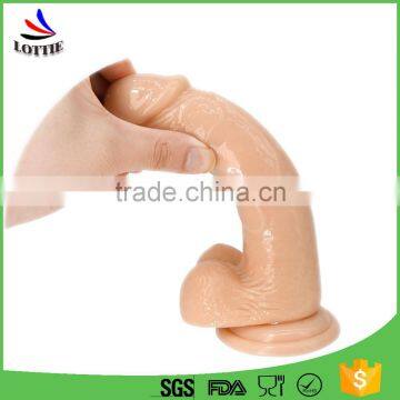 Realistic Dildo Silicone Flexible Penis Dick Strong Suction Cup Huge Dildos Cock Adult Sex Products Silicone Woman Using Dildos photo-2