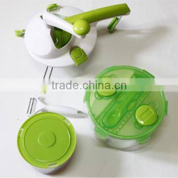 New Product Multifunctional Hand-Powered Food Fruit and Vegetable Chopper photo-2