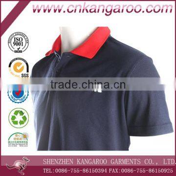 2016 Black Cotton Mens Polo Shirt photo-3