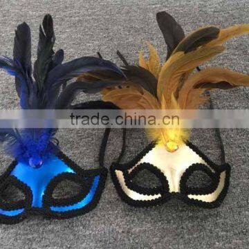 Mardi Gras Peacock Feather Masks photo-5